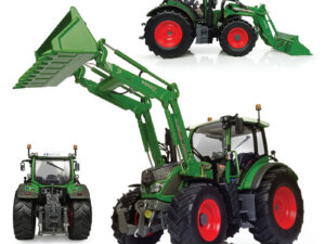 Fendt 516 Vario mit Frontlader - neue Farbe Nature Green -