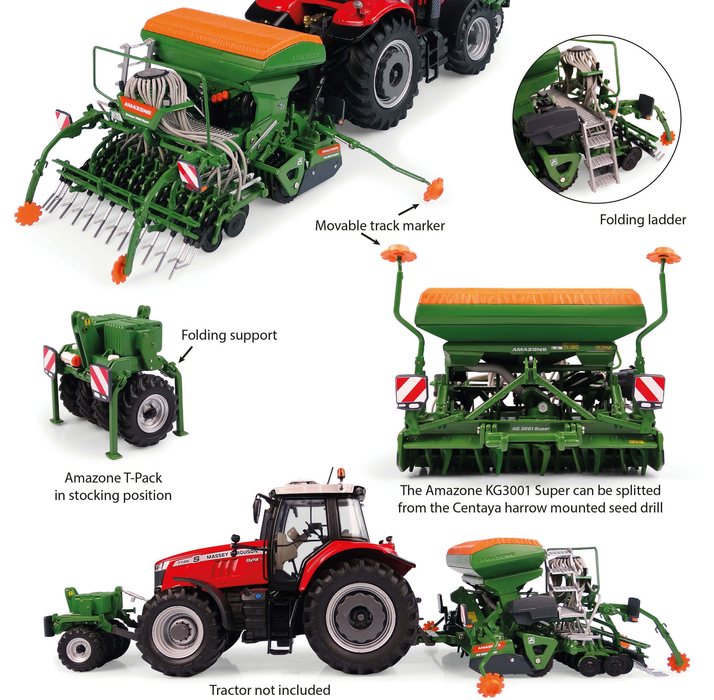 Amazone Centaya 3000 Super + T-Pack